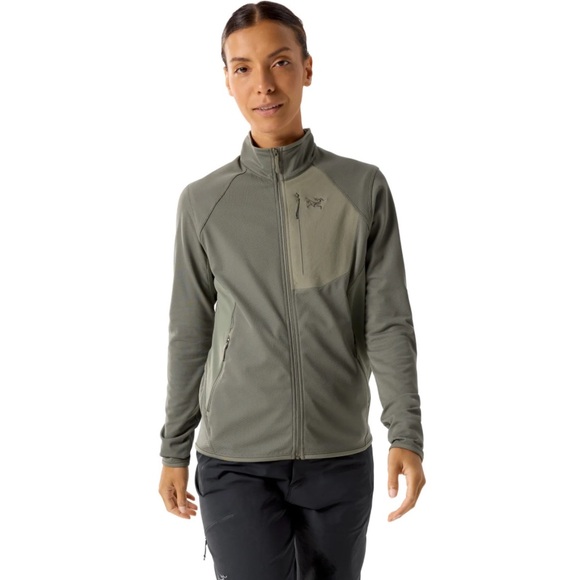 Arc’teryx Women’s Delta Full Zip Jacket Forage Green Size Large - Picture 1 of 7